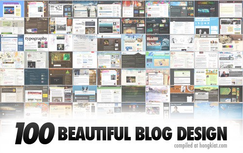 100 beautiful blog designs