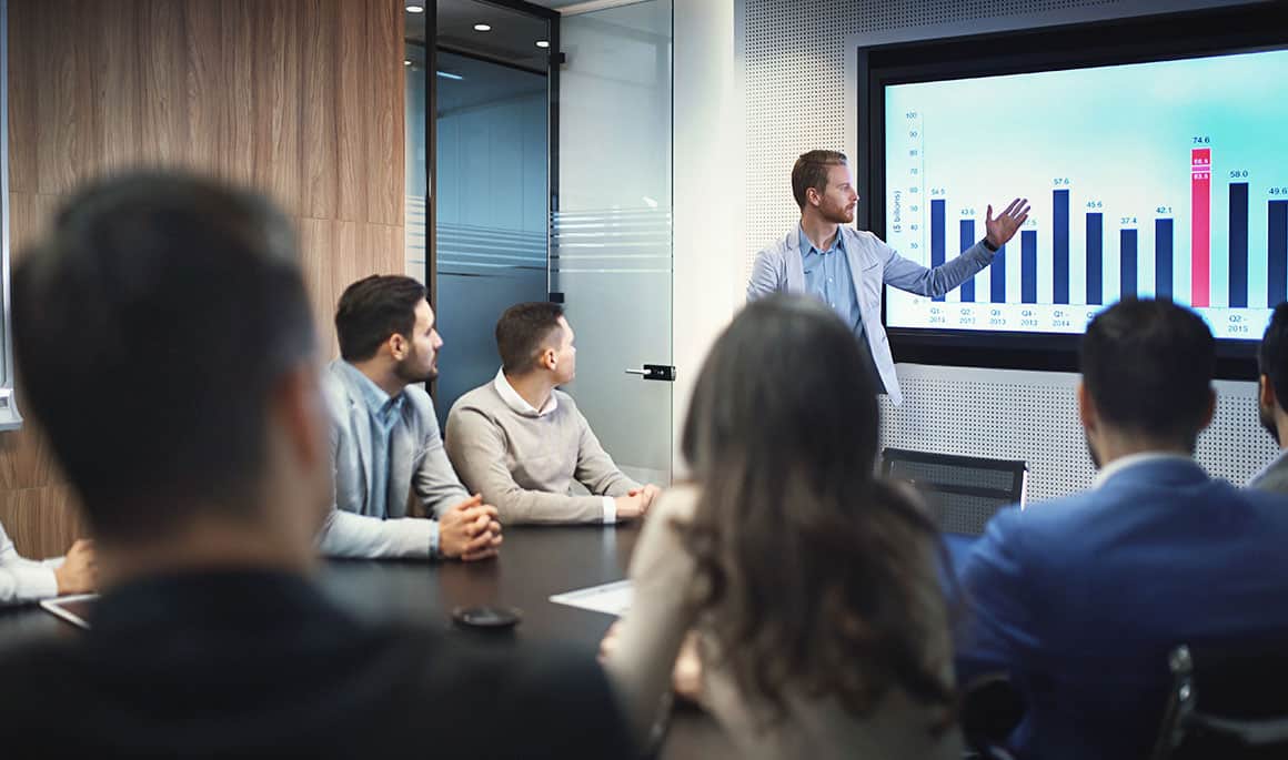 how does a powerpoint presentation help in presenting products and services to customers